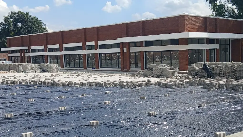 Commercial construction project